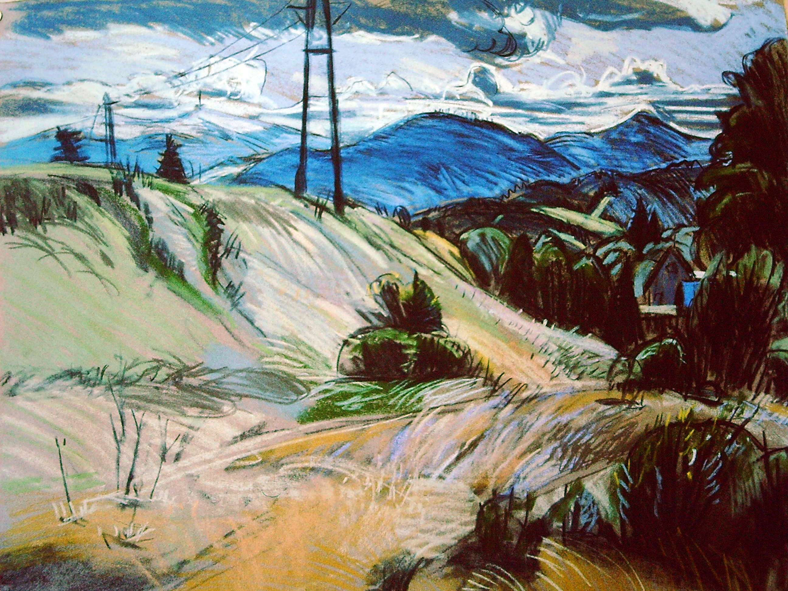 Blick auf Niedere Tatra