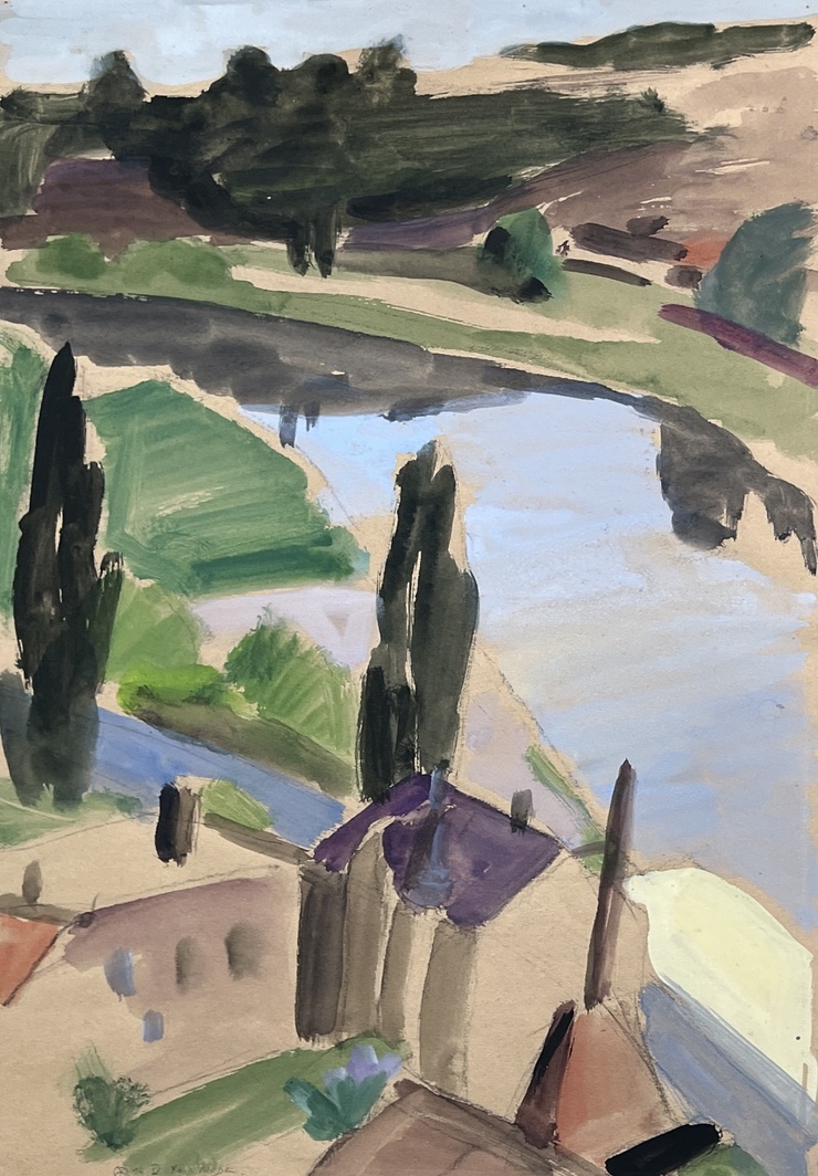 Elbtal von der Albrechtsburg aus