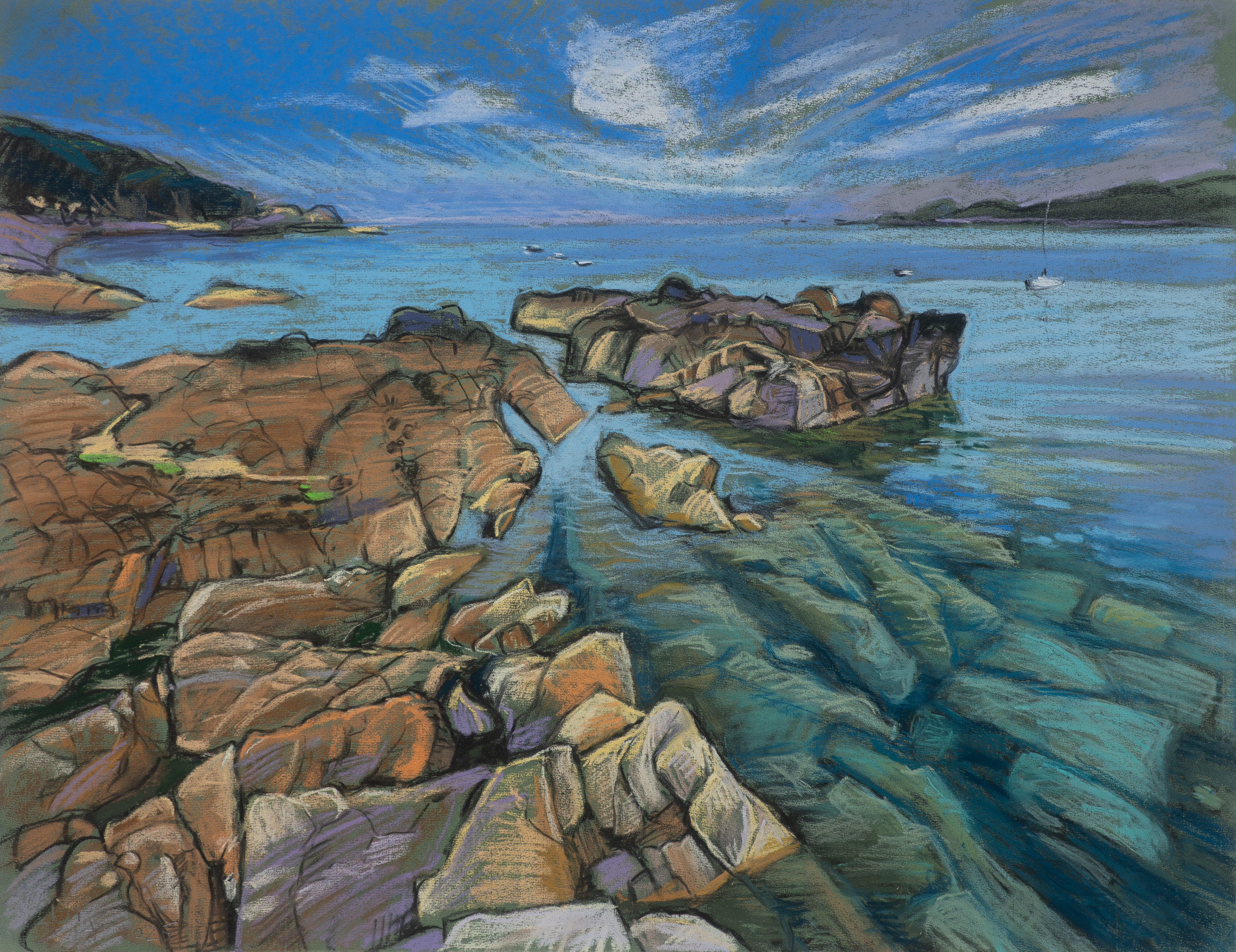 Normandie - Klippen bei Greville-Hague 1