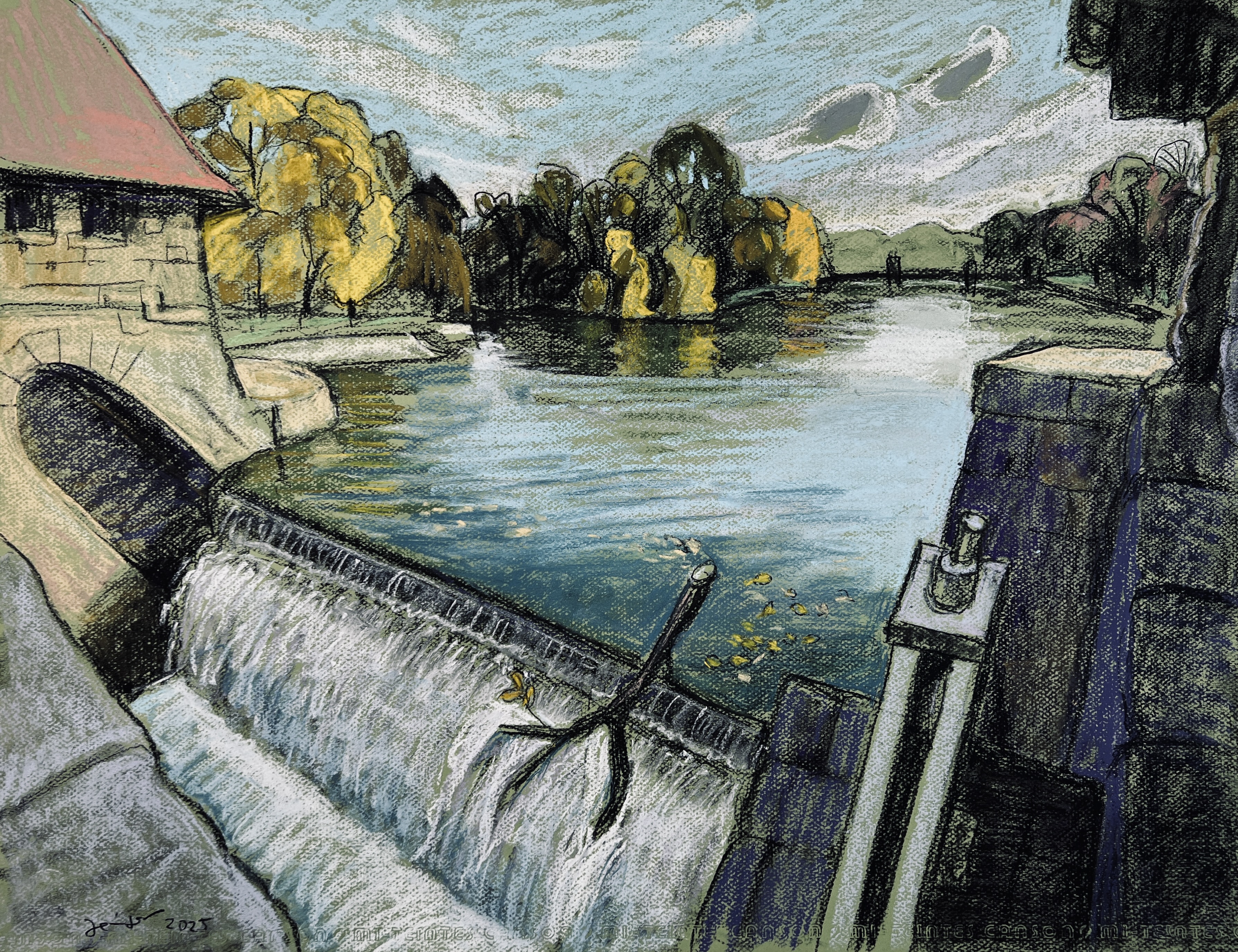 Leipzig - Palmengartenwehr