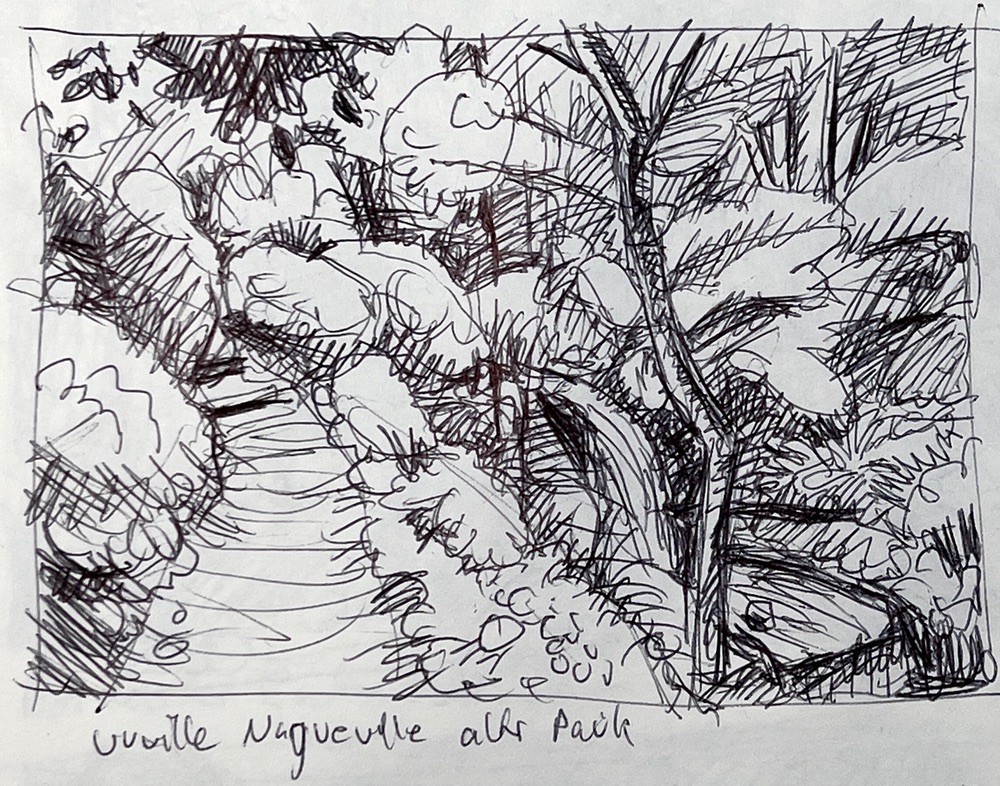 Normandie - Alter Park bei Dur Ecu