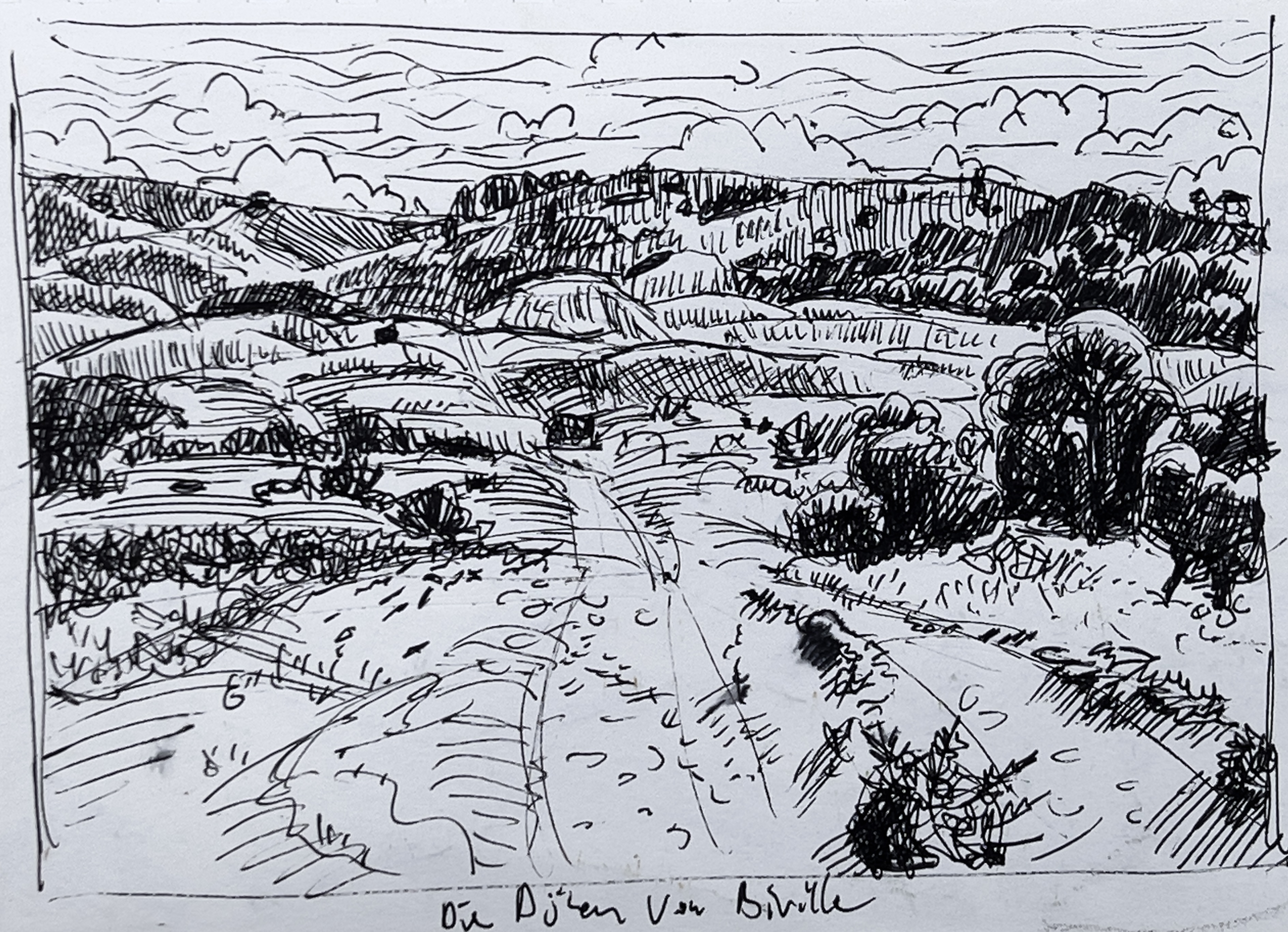 Normandie - Die Dünen von Biville