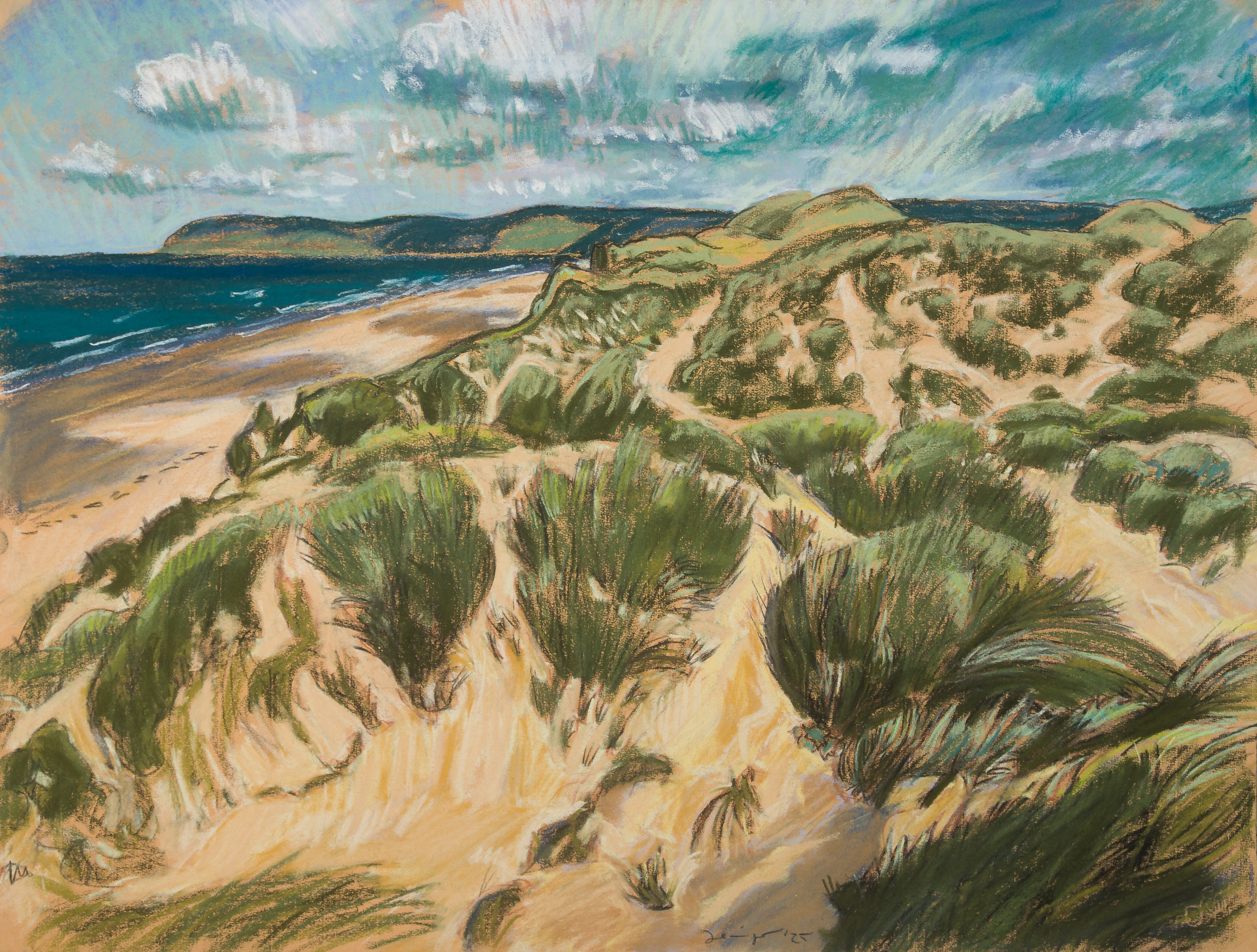 Normandie - In den Dünen von Biville