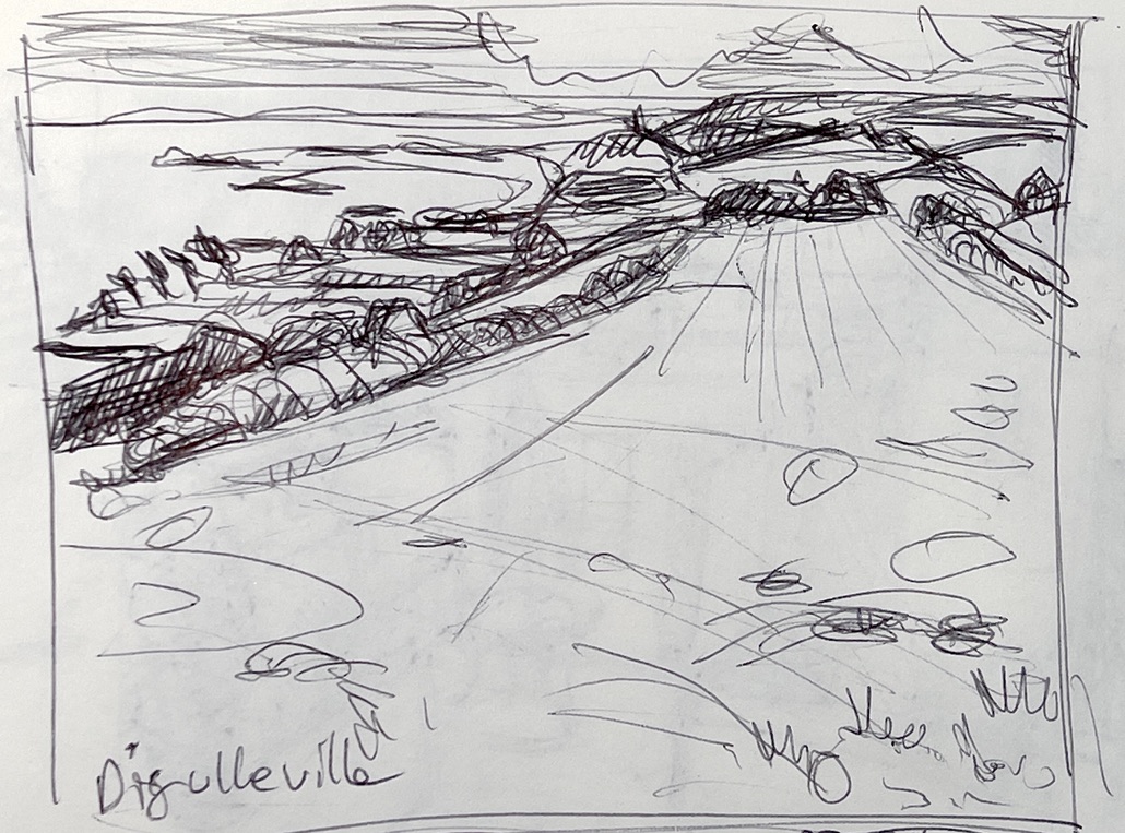 Normandie Landschaft bei Digueville