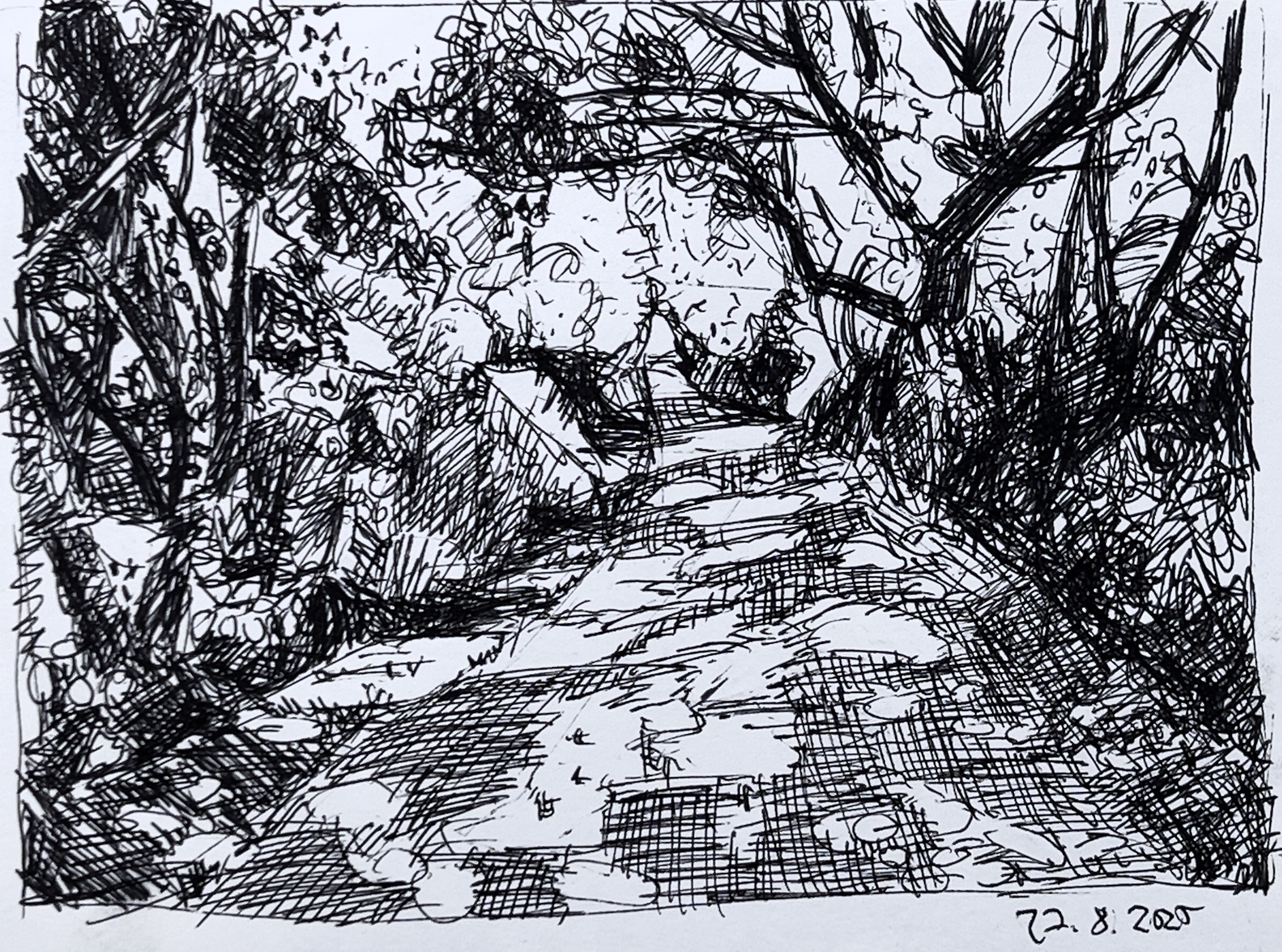 Normandie - Weg zum Strand