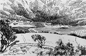 Dänemark - Gewitter über Havnsø