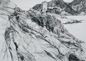 Italien - Der Turm von Giglio