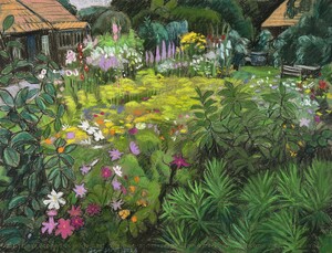 Kurische Nehrung - Garten in Nida