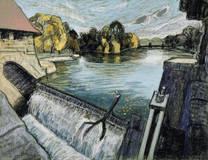 Leipzig - Palmengartenwehr