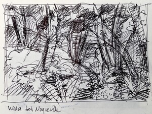 Normandie - Wald bei Dur Ecu