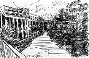 Stelzenhaus am Karl-Heine-Kanal